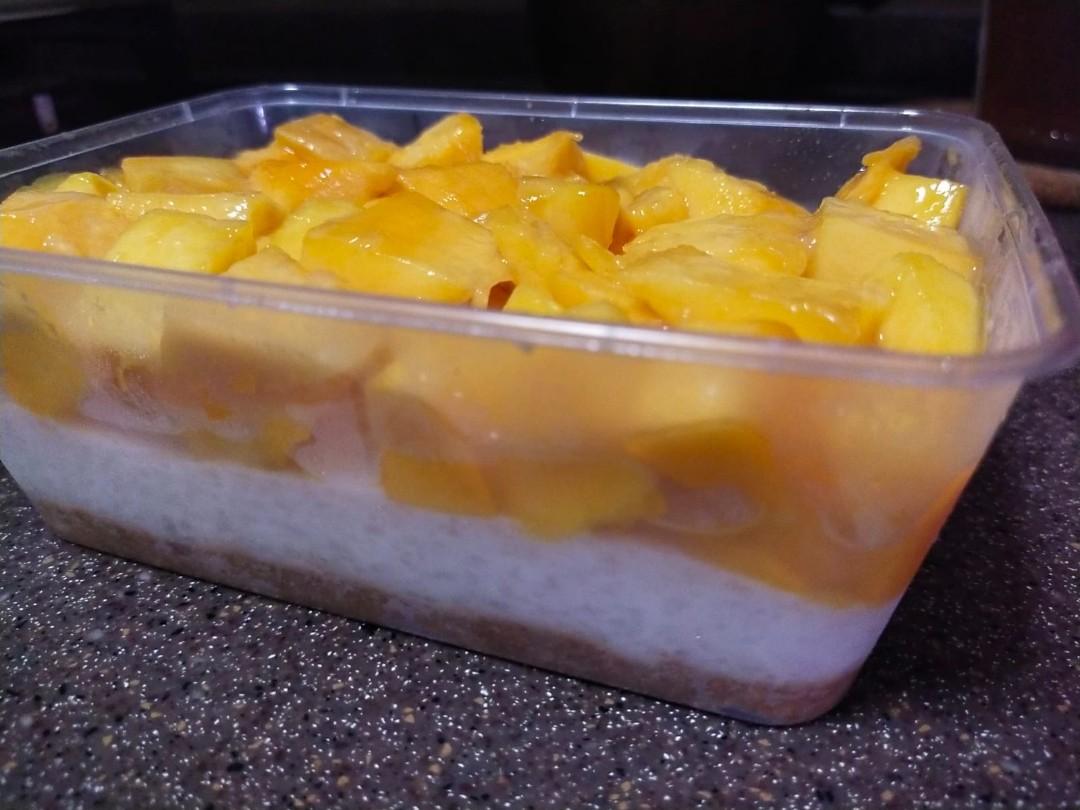 Mango Sticky Rice Tart, Food & Drinks, Homemade Bakes on Carousell