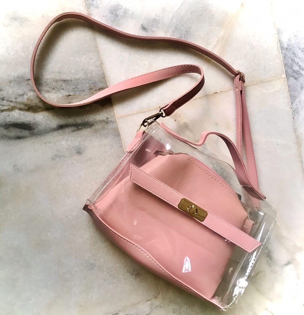 Hermes mini kelly pink, Women's Fashion, Bags & Wallets, Tote Bags on  Carousell