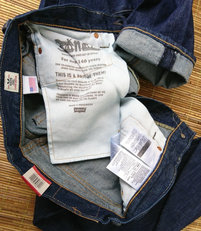 New □ Levi's Levi's□ 511 Slim SLIM FIT MADE IN THE USA WHITE OAK, Men's  Fashion, Bottoms, Jeans on Carousell