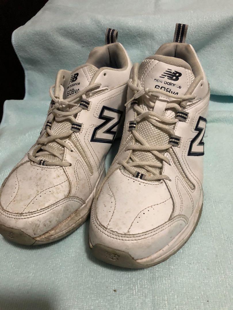 New balance white rubber shoes on sale