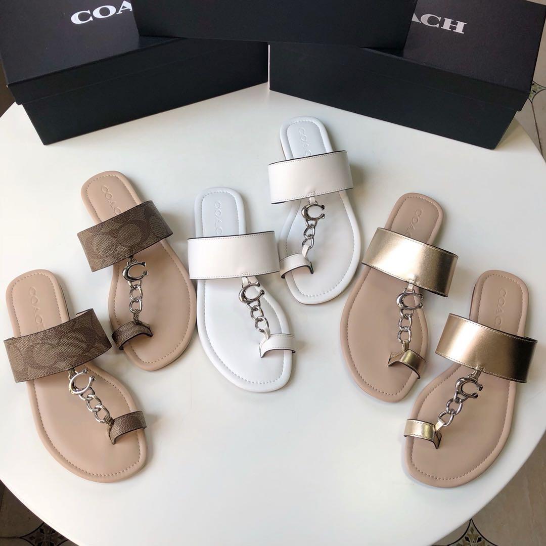 new coach sandals