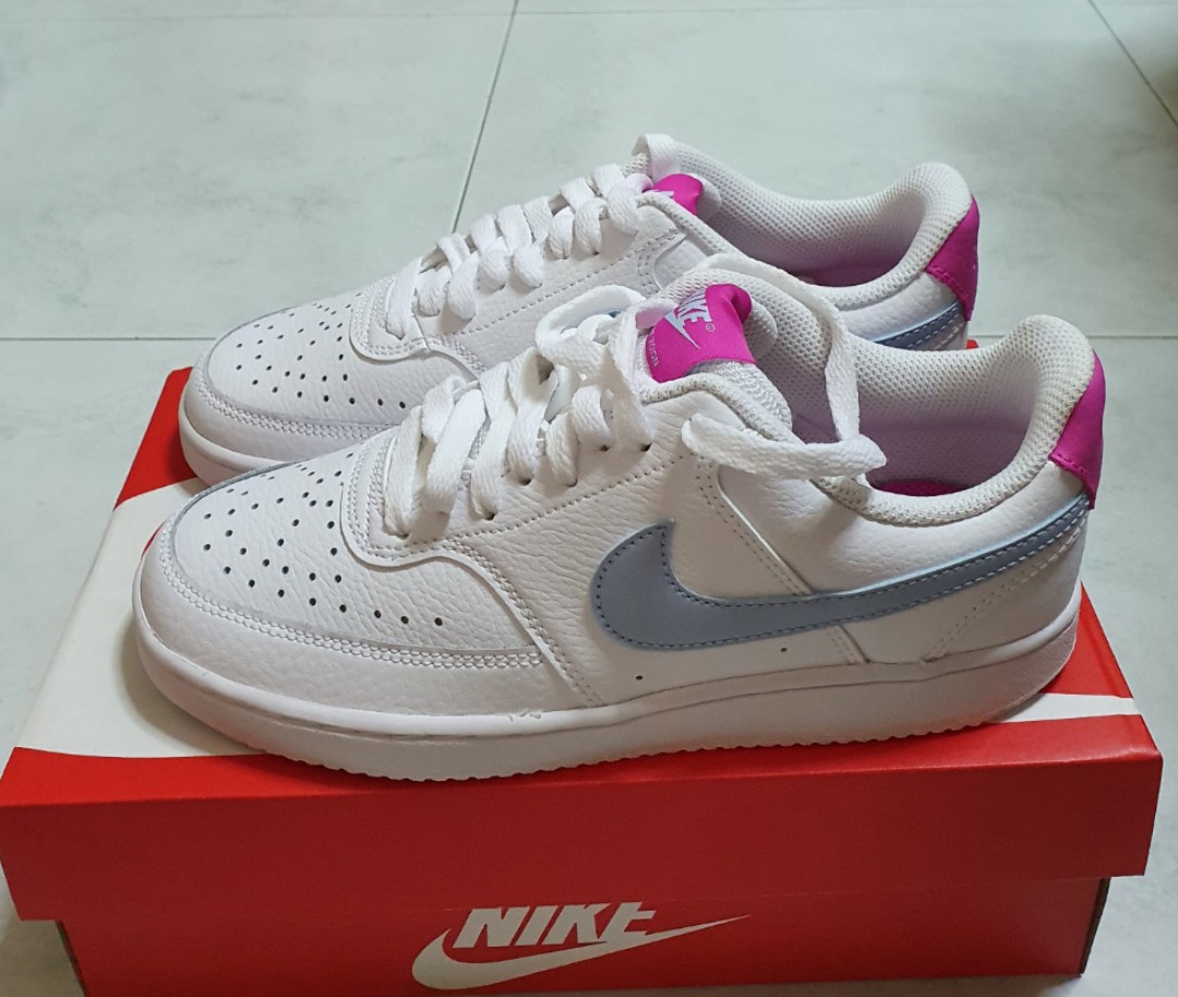Nike Court Vision Low sneaker, Women's Fashion, Footwear, Sneakers on  Carousell