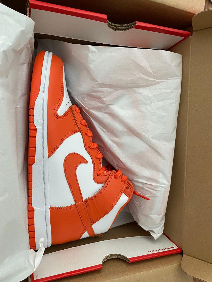 nike sb dunk high orange blaze