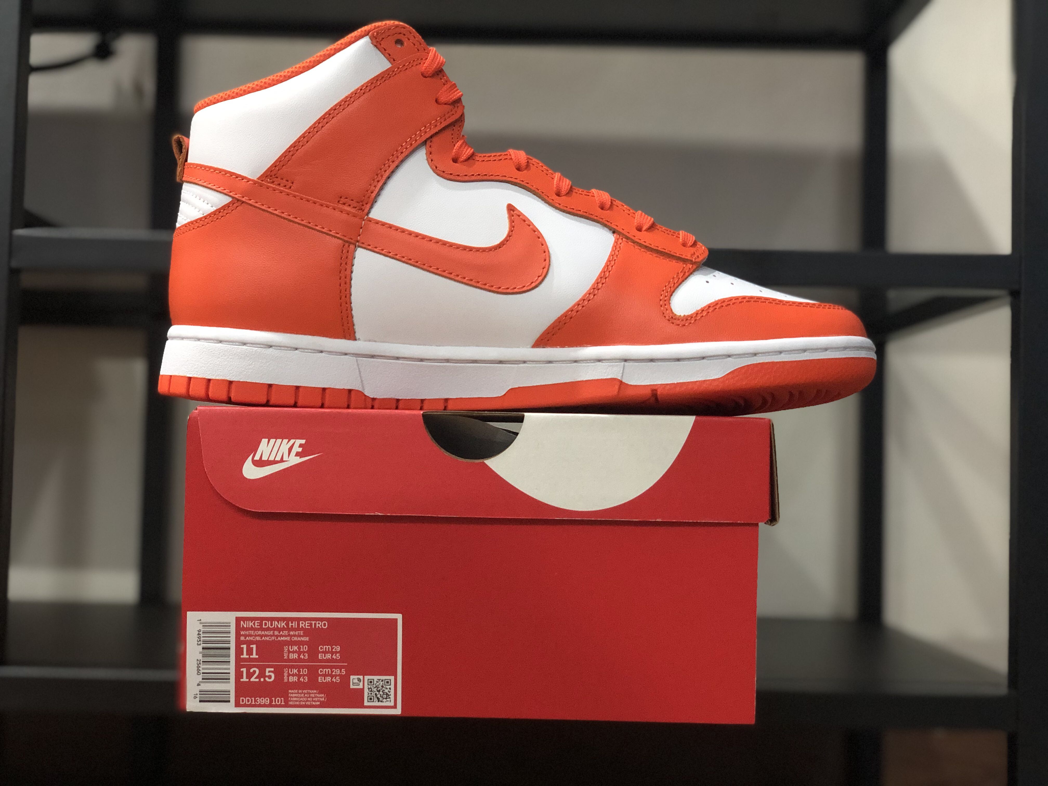 Nike Dunk High Syracuse(2021), Men's Fashion, Footwear, Sneakers on  Carousell