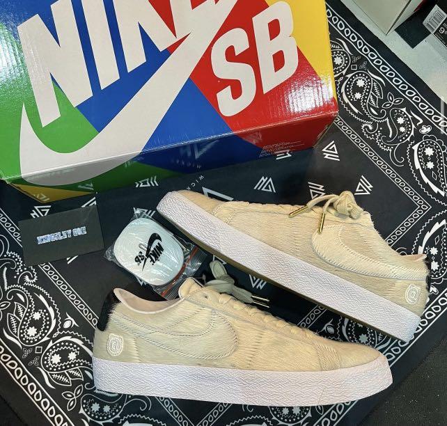 Nike Sb Zoom Blazer Low X Medicom Toy Be Rbrick Men S Fashion Footwear Sneakers On Carousell