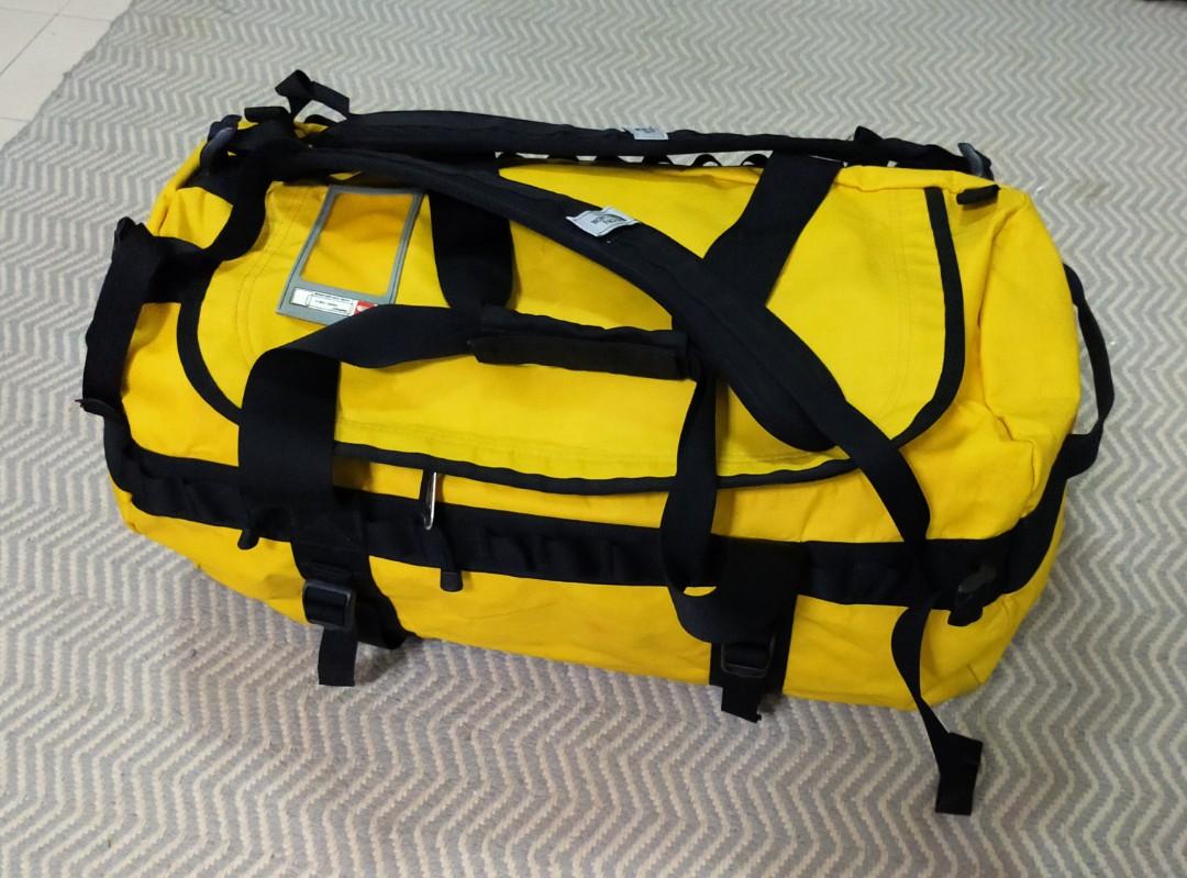 The North Face Base Camp Duffel Bag 50l Used Sports Equipment Hiking Camping On Carousell