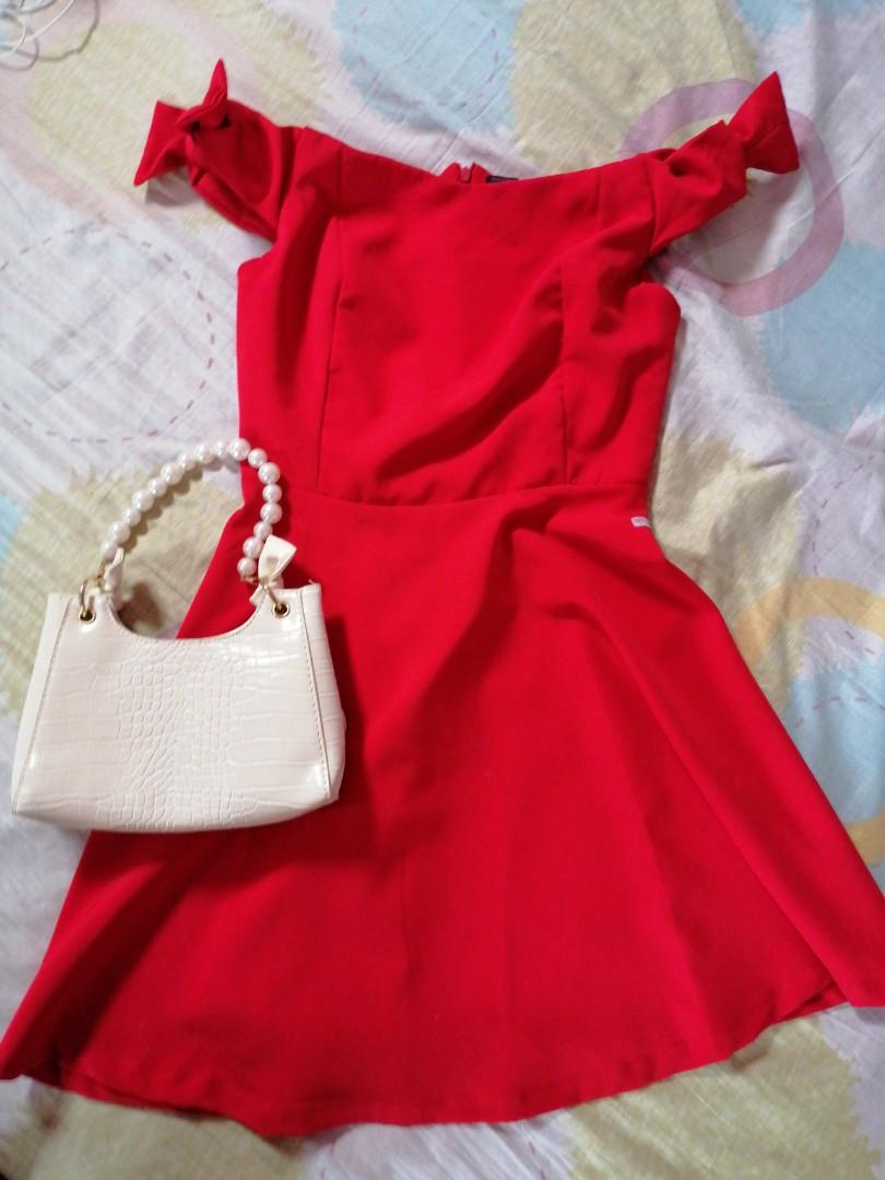 Original Material Girl By Madonna Red Dress Women S Fashion Dresses Sets Sets Or Coordinates On Carousell