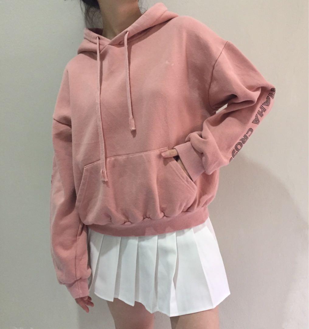 Pale pink hoodies shop