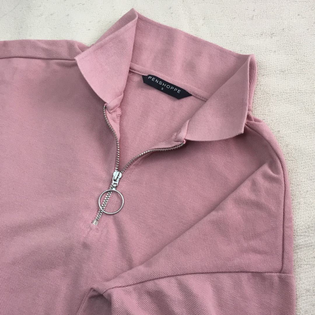 Penshoppe on sale pink polo
