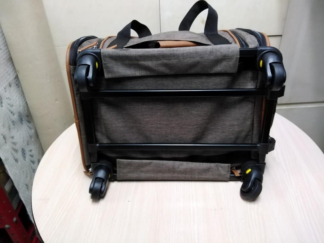 Pet Peppy Premium Airline Approved Expandable Pet Carrier with
