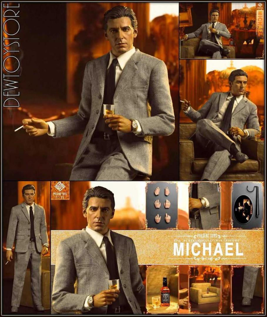present toys 發行 pt sp09 the godfather 教父 michael corleone 麥可柯里昂 al pacino 艾爾帕西諾飾演