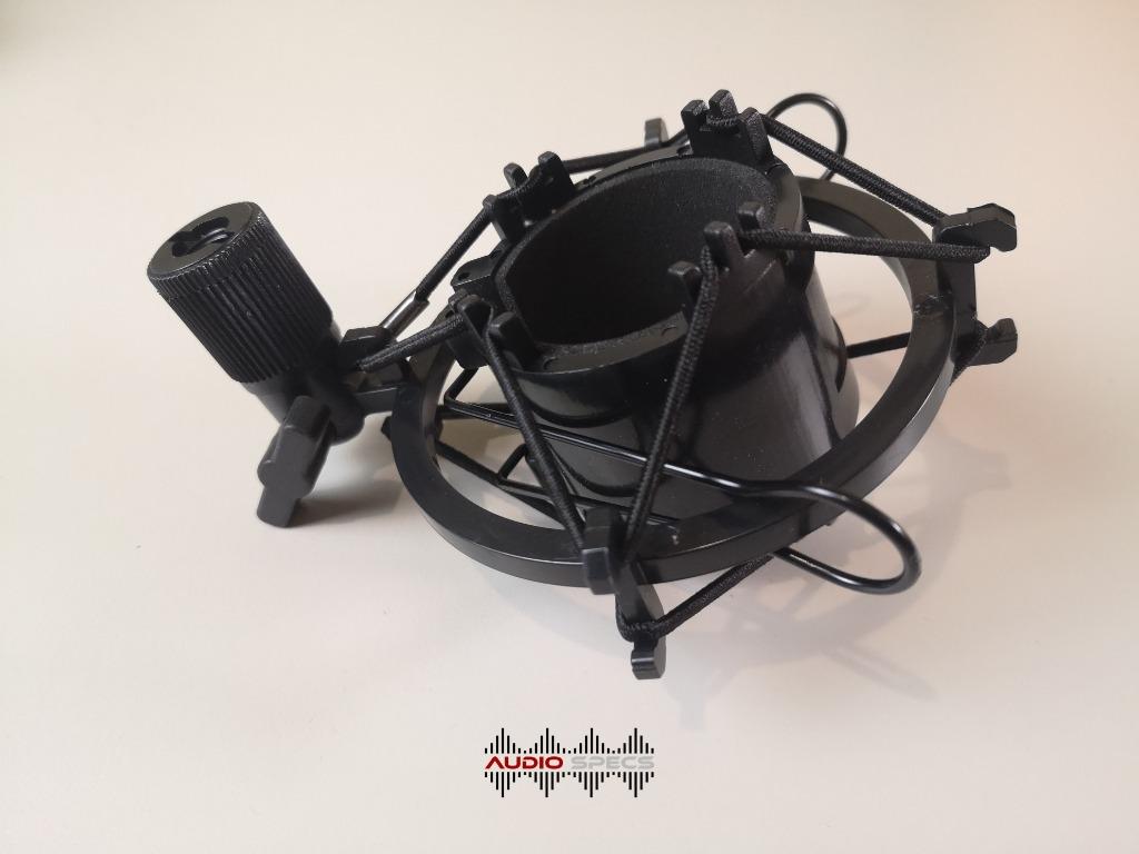 Quick Release Shock Mount Microphone Holder (Category: Microphones) located in Quezon City. Submitted by allanpauco (Listing ID 1073970232, Image 3). Description: Quick Release Shock Mount Microphone Holder Brand new units available on hand Available for pick-up or shipping courtesy of buyer All items are tested and guaranteed in good working conditions before we handover to our buyers. Exceptions are those in sealed packagings. Compatibility is 