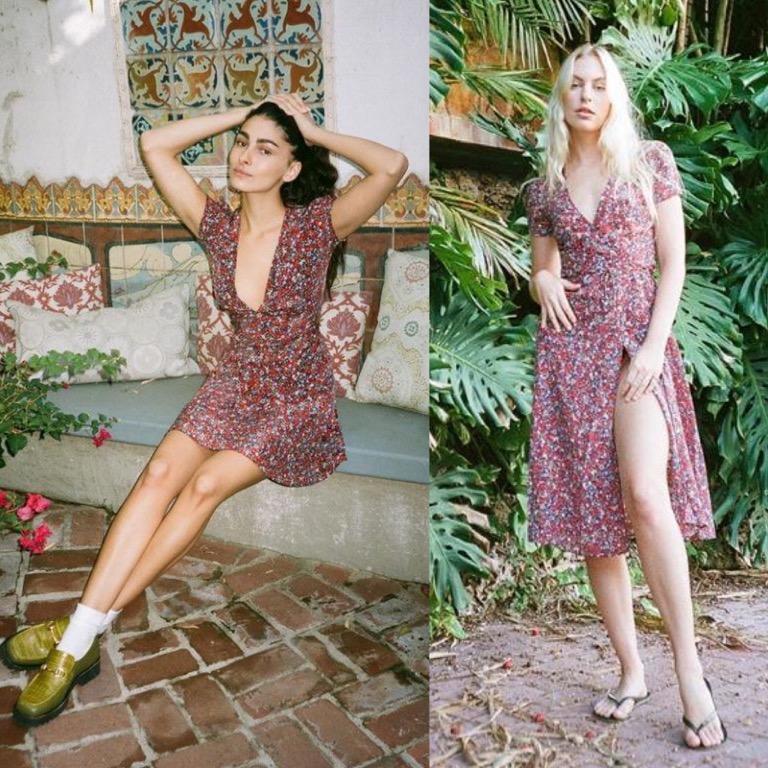 Realisation Par Wildflower series Luella Silk Mini and Teale midi
