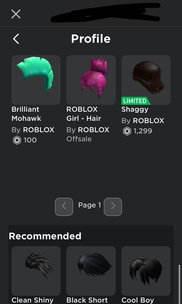 Roblox Limiteds Video Gaming Gaming Accessories Game Gift Cards Accounts On Carousell - robux shaggy