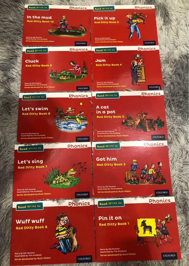 RWI read write inc red ditty book 110, 興趣及遊戲, 書本 & 文具, 小說 & 故事書