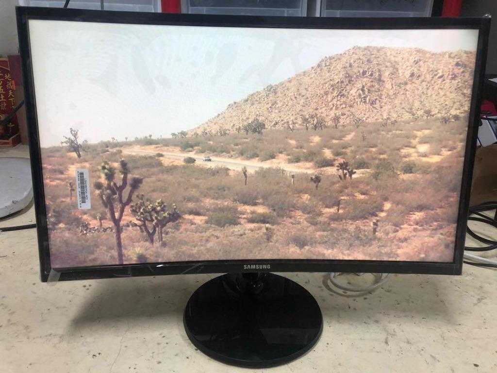 samsung 24吋24inch lc24f390 1080p 曲面