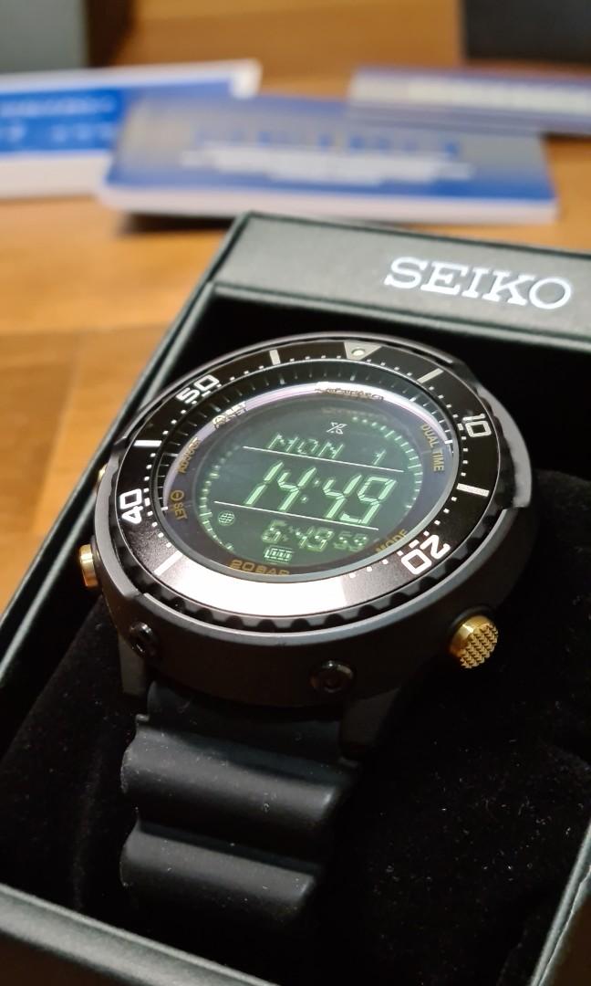 Seiko Prospex Digital Tuna (Lowercase special edition), Luxury, Watches on  Carousell