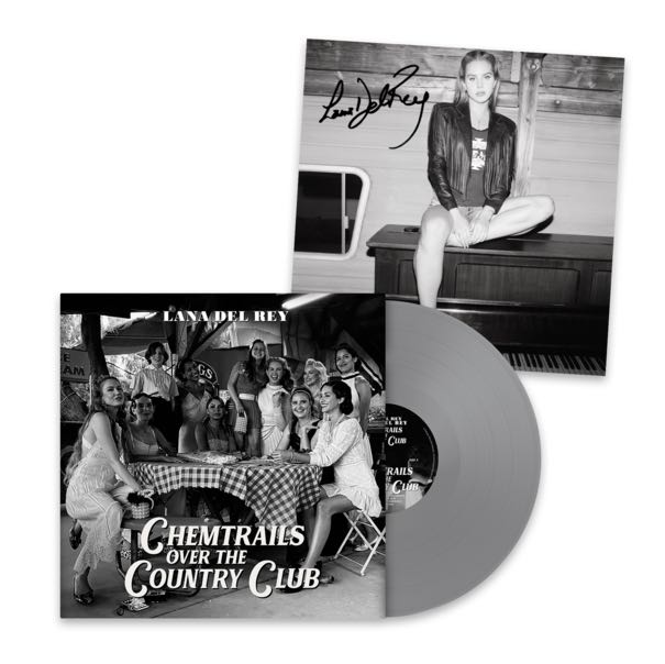Signed Lana Del Rey Chemtrails Over The Country Club Store Exclusive 12 X 12 Autographed Litho Hobbies Toys Music Media Vinyls On Carousell