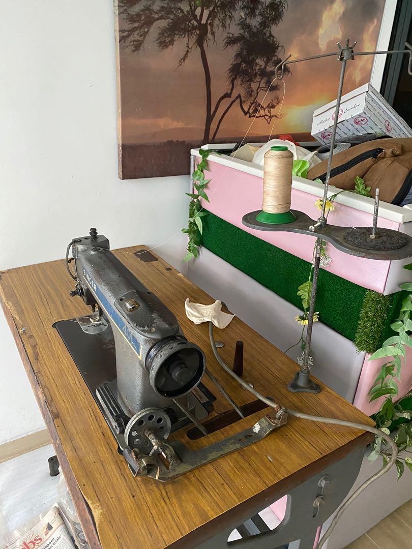 Singer 491 d300gak Industrial Sewing Machine, Everything Else on Carousell