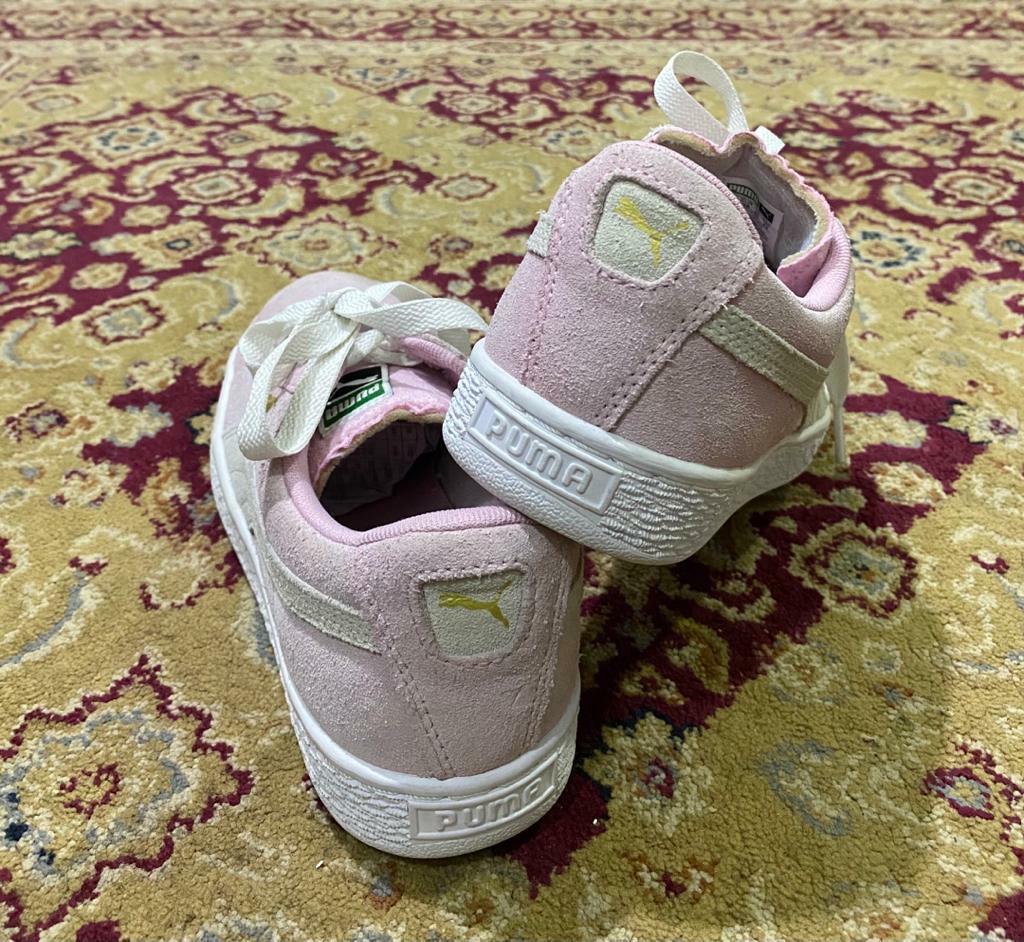 Pink puma hotsell suede size 5