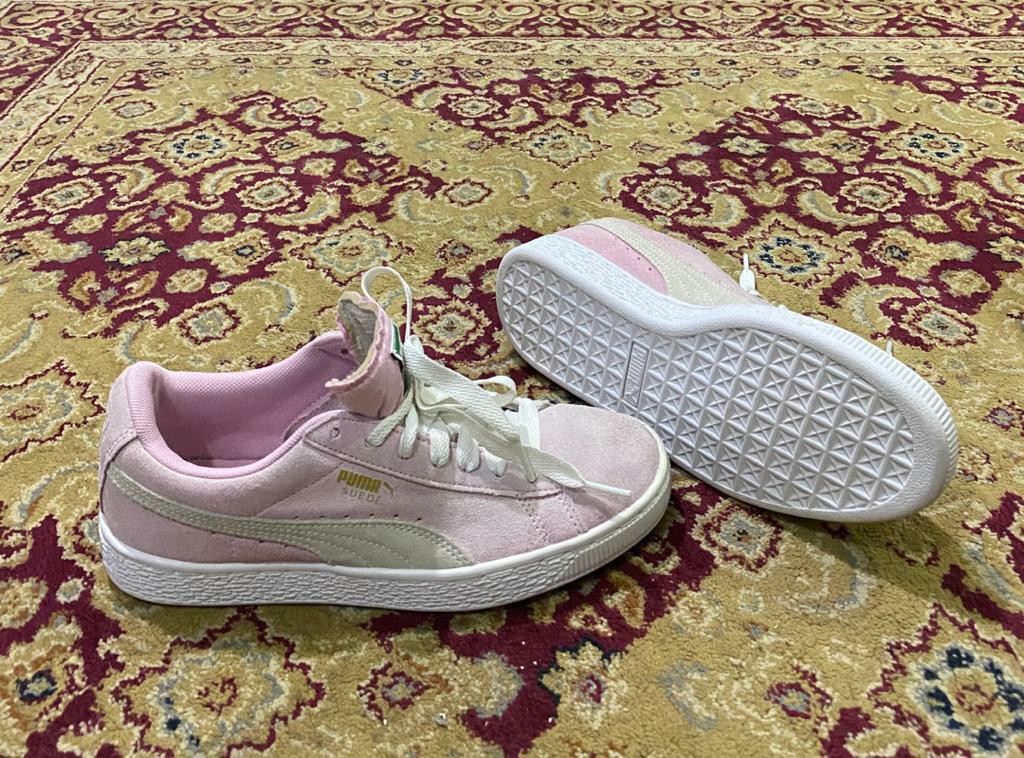Pink puma shop suede size 3
