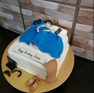 An Artist Made His Sister a 'Sleeping Beauty' Cake for Her Birthday