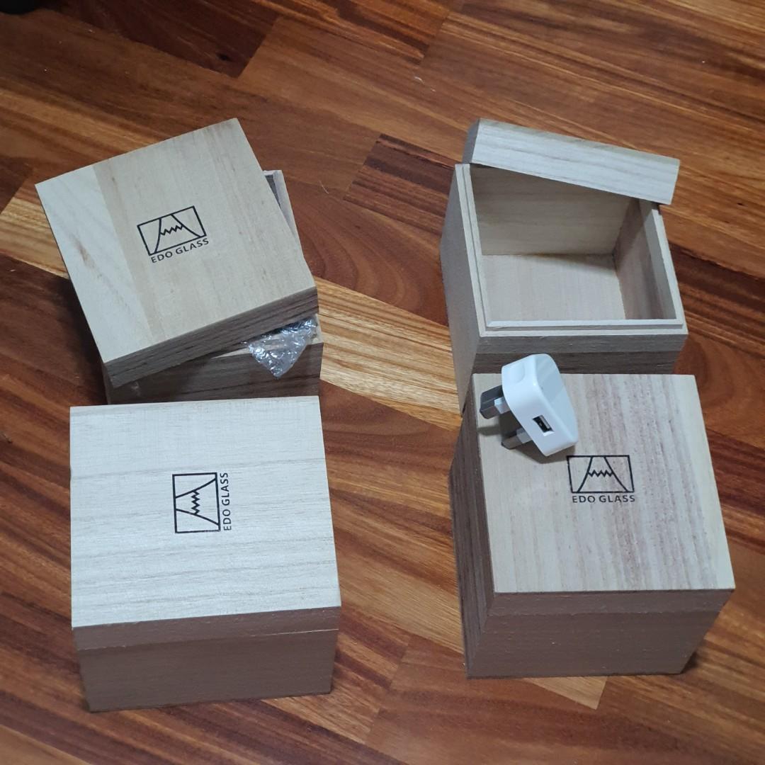 Small storage box (Category: Craft Supplies & Tools) located in Singapore. Submitted by rich_cat_poor_cat (Listing ID 1073908021, Image 1). Description: take all for $20. small storage wooden box. self collect at Sengkang..