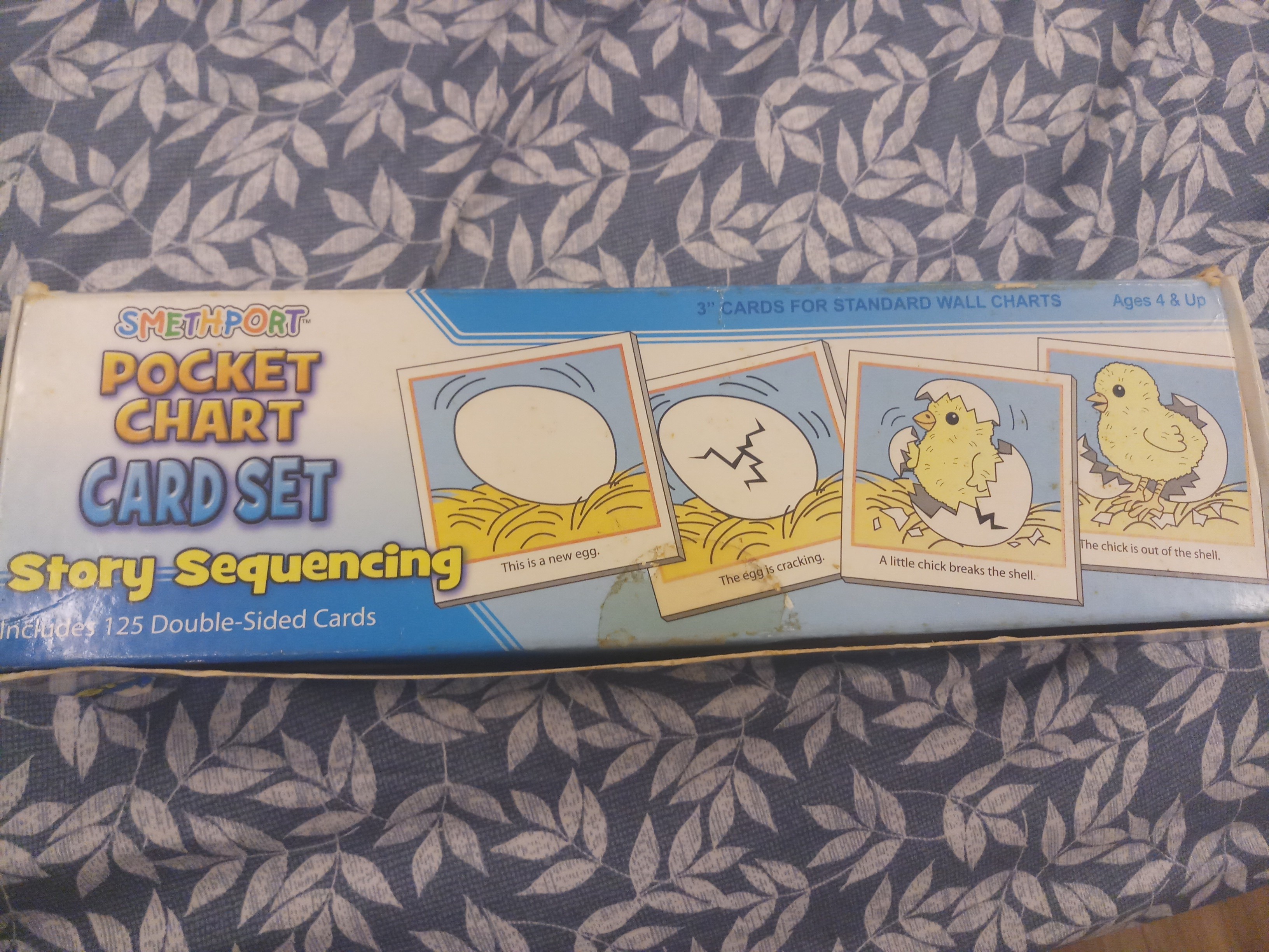 Free Shipping Smethport Pocket Chart Card Set Story Sequencing New 