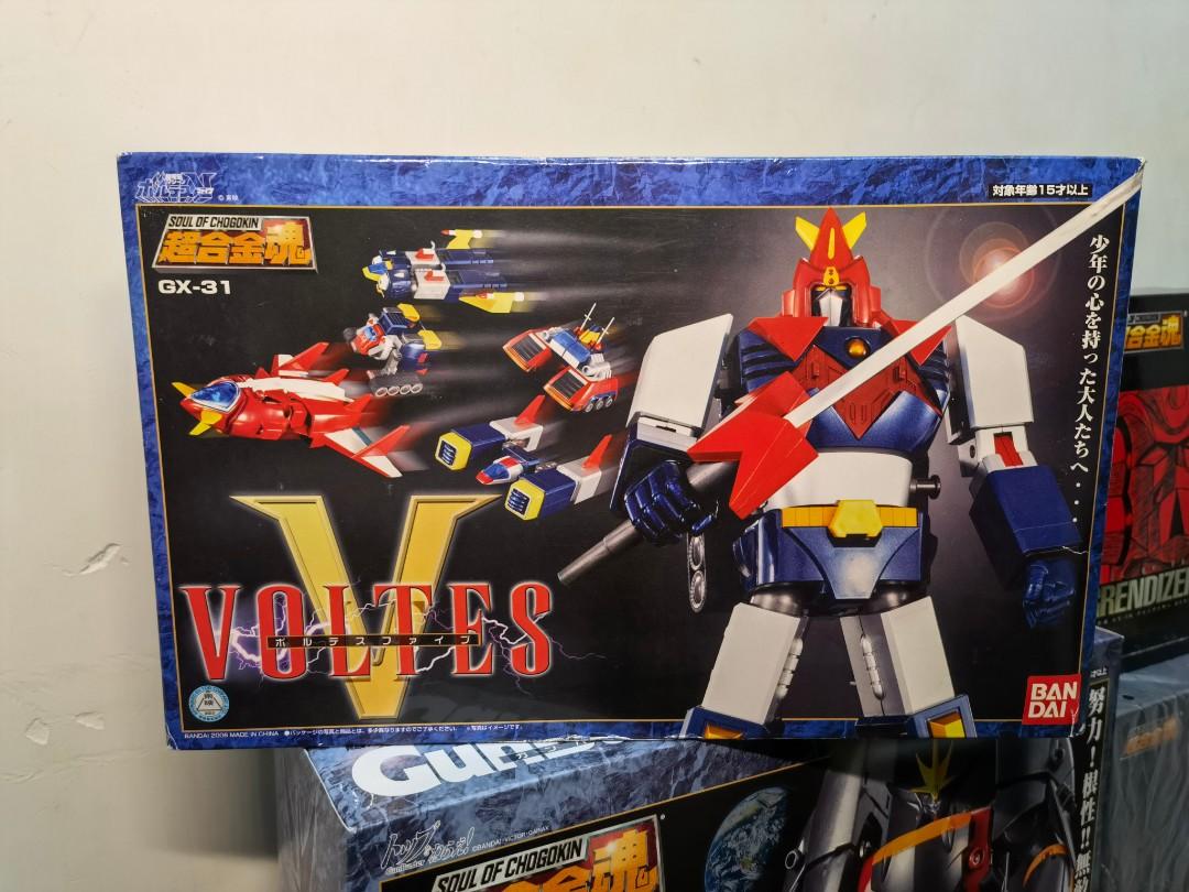 Voltes v soul of chogokin sales