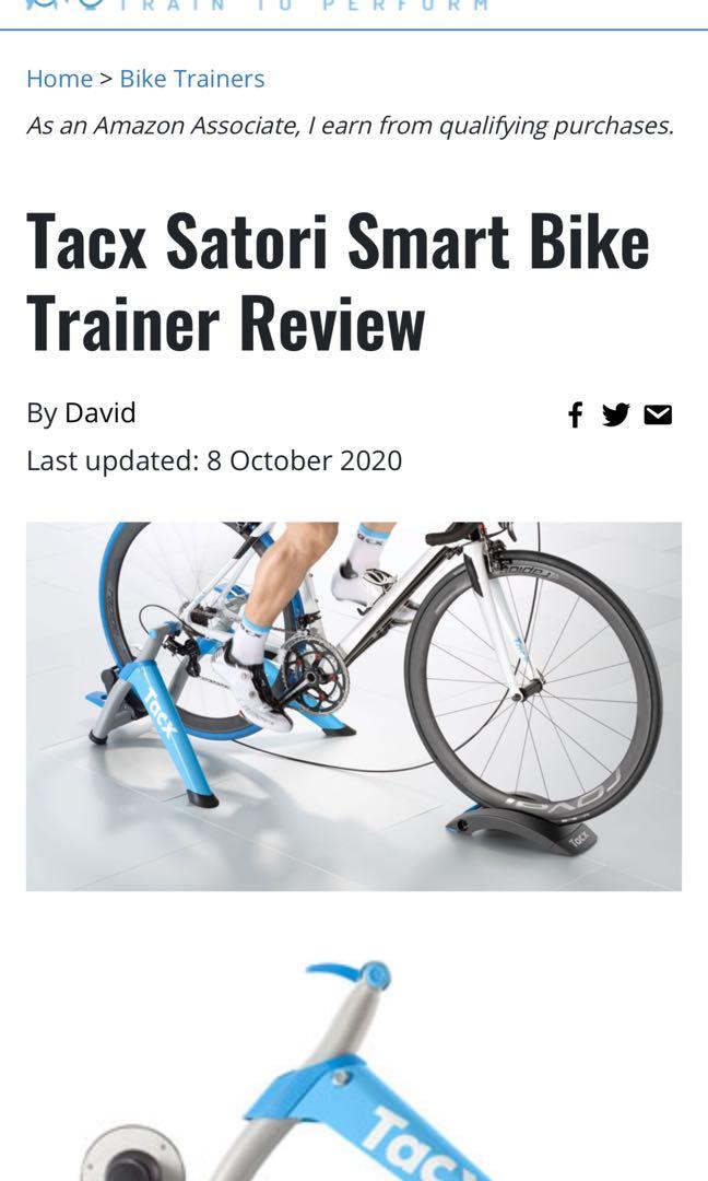 Tacx Satori Smart bike trainer in review