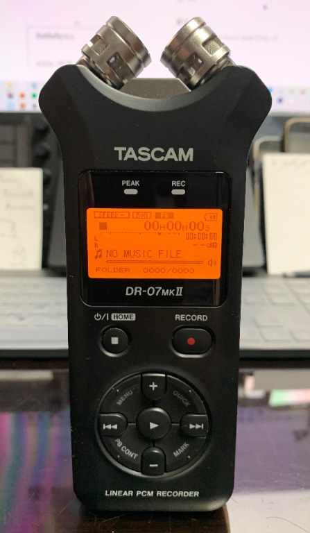 Tascam 錄音機dr 07 Mkii 錄音器材 錄音機 Carousell