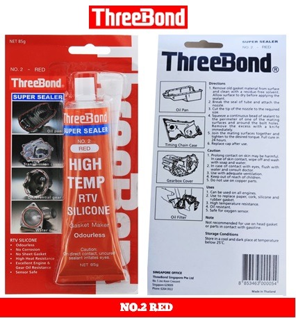 THREEBOND HIGH TEMP RTV GASKET SILCONE/ GASKET SEALER 85G, Everything ...