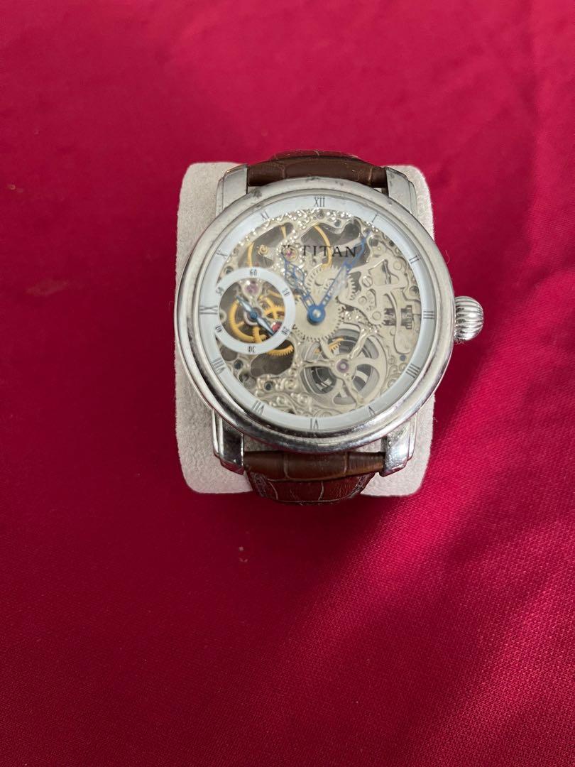 Titan tandem mechanical outlet watch 9277sl01 price
