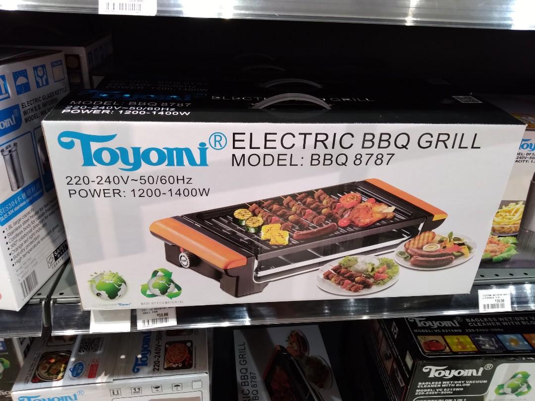Toyomi Electric BBQ Grill, TV & Home Appliances, Kitchen Appliances