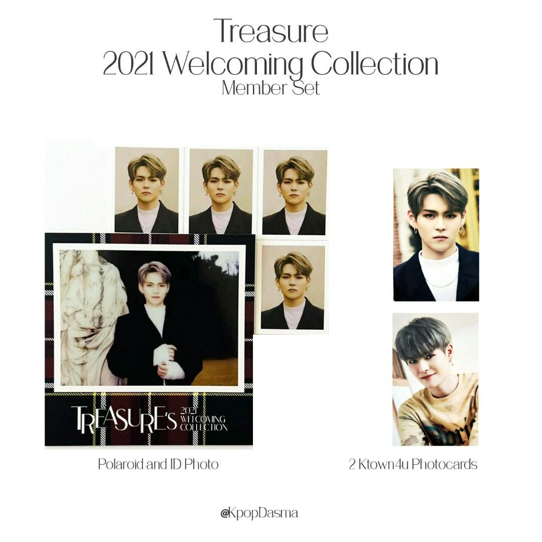 TREASURE 2021 Welcoming Collection MEMBER SET *PLEASE READ THE