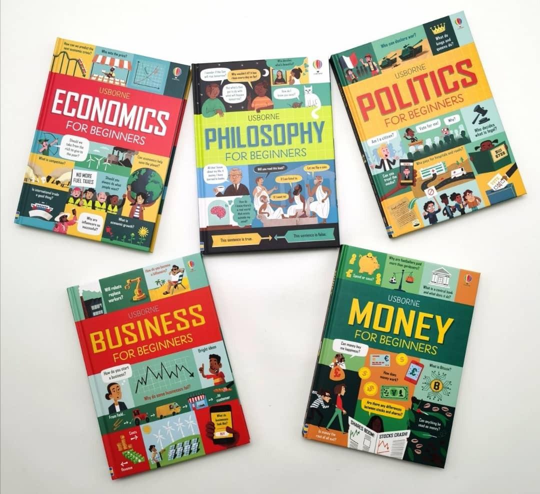 on　USBORNE　POLITICS　BOOKS　FOR　Hobbies　Books　PHILOSOPHY,　BEGINNERS　UK　Children's　Carousell　ECONOMICS,　Books　MONEY,　Toys,　SERIES,　Magazines,　GENUINE　BUSINESS,
