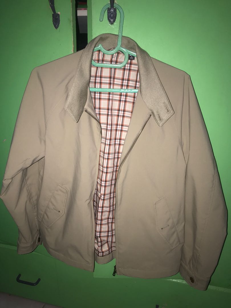 Uniqlo Khaki Button Down Jacket Mens Fashion Coats Jackets and  Outerwear on Carousell