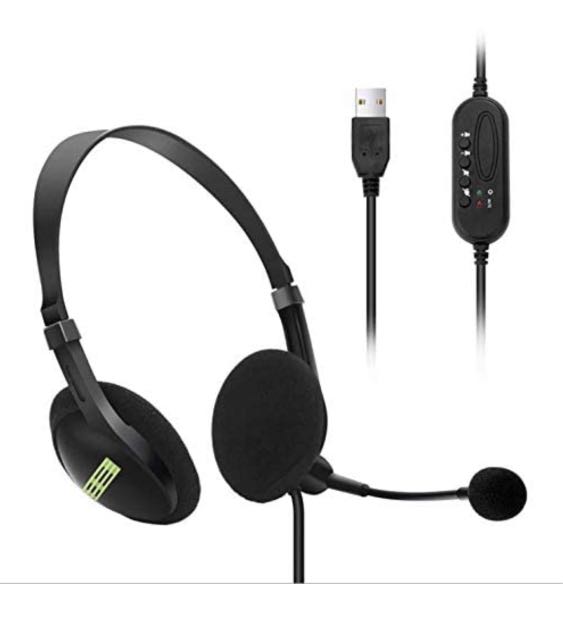 USB PC Headset OH106  Class Telework headphone mic, Audio