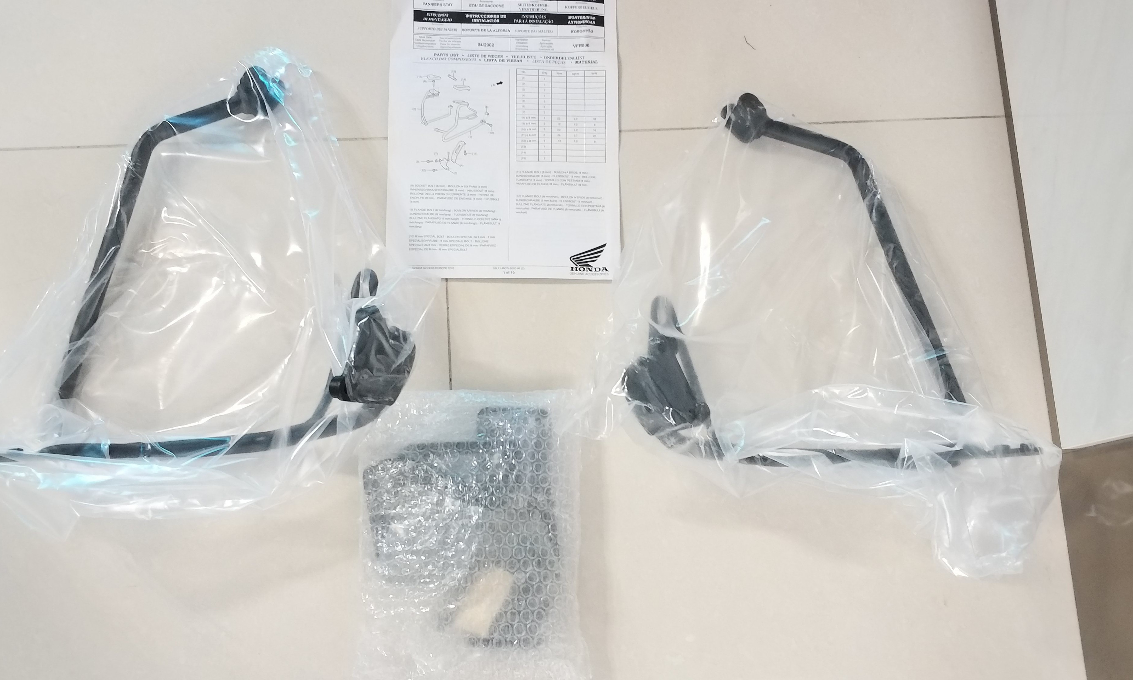 honda vfr 800 panniers