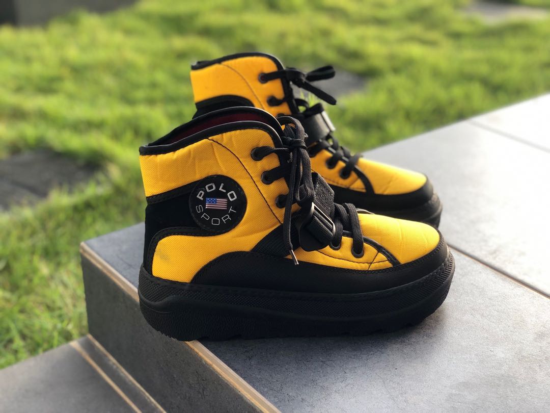 Vintage 90 s Polo Sport Extreme Hi Top Sneaker Men s Fashion