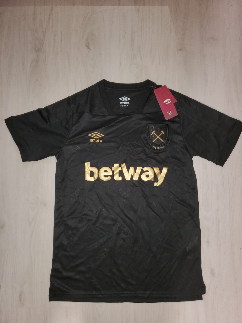 West ham black jersey top