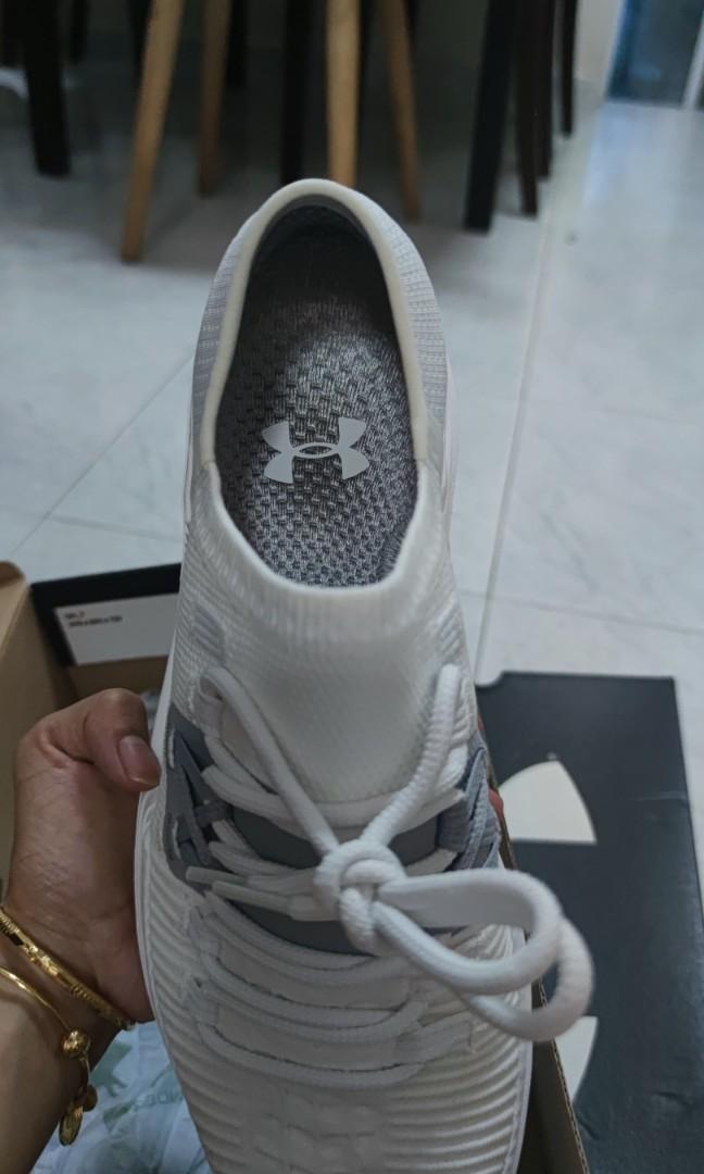 under armor white sneakers
