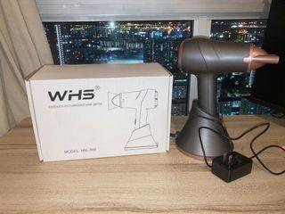 whs cordless portable hair dryer