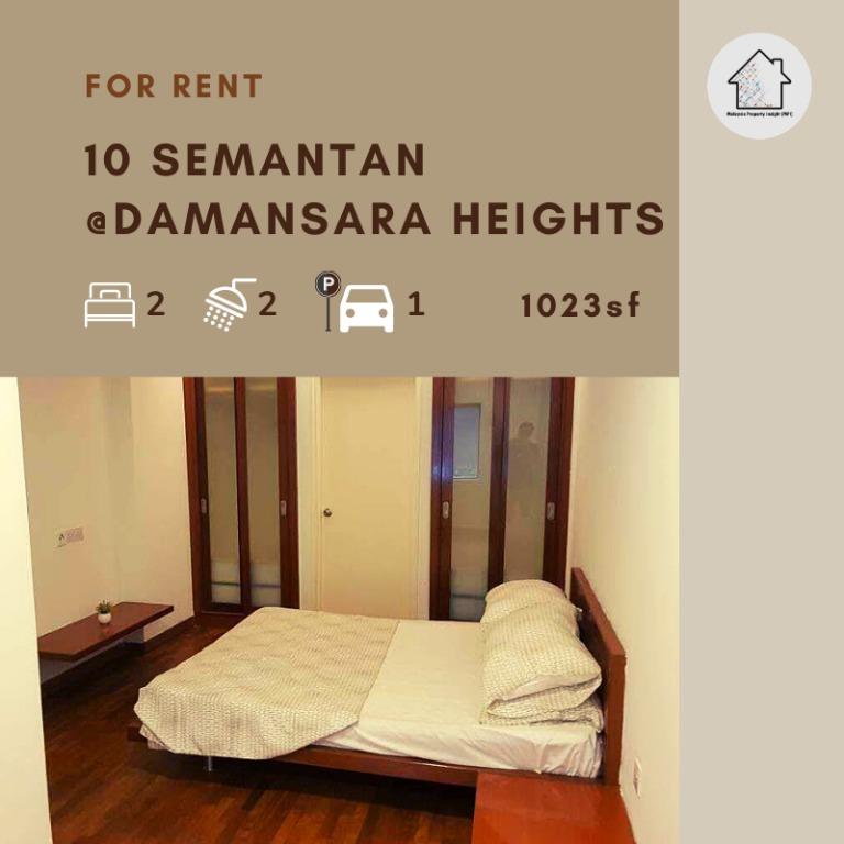 Fully Furnished Studio For Rent At 10 Semantan Suites Semantan Land