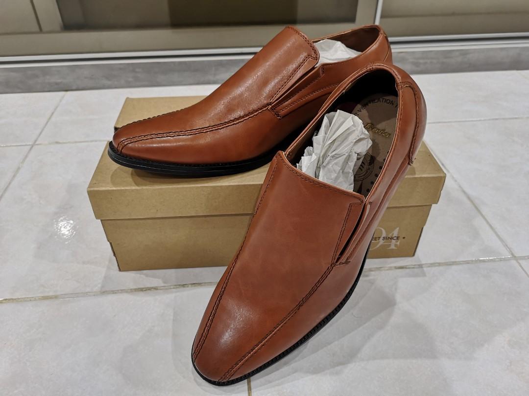 Bata men's formal leather shoes hotsell