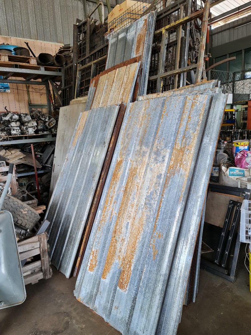 Zinc Roof / Bumbung Zink, Furniture & Home Living, Bathroom & Kitchen