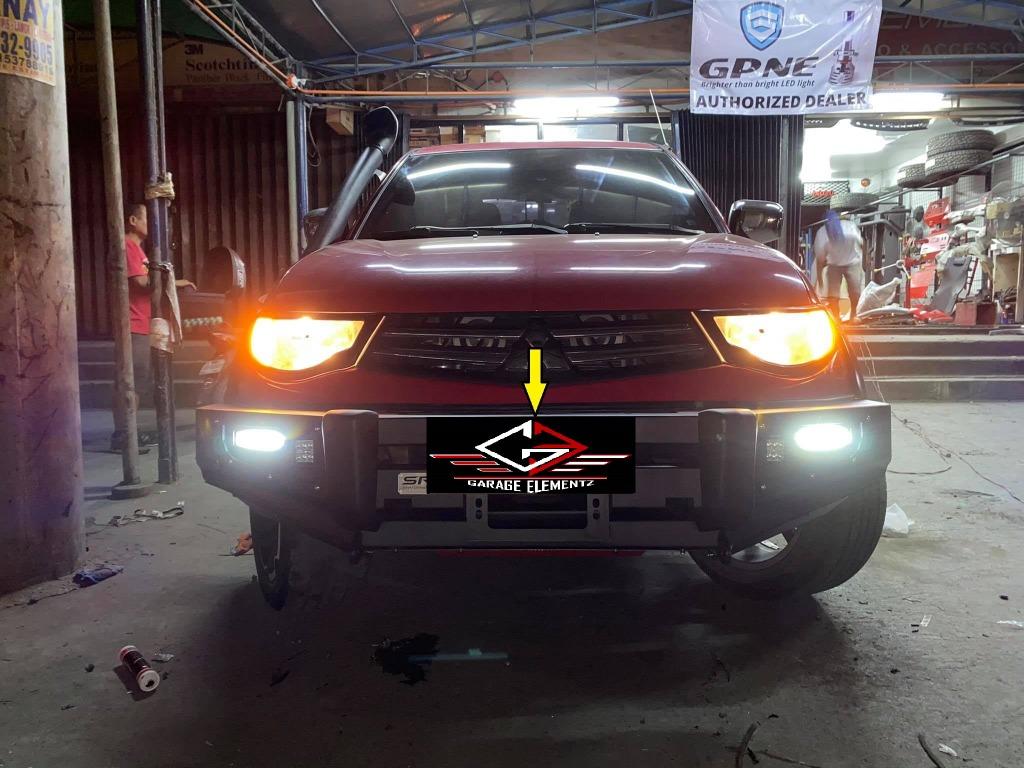 2008 to 2014 Mitsubishi Strada Triton Bruiser non loop Front steel ...