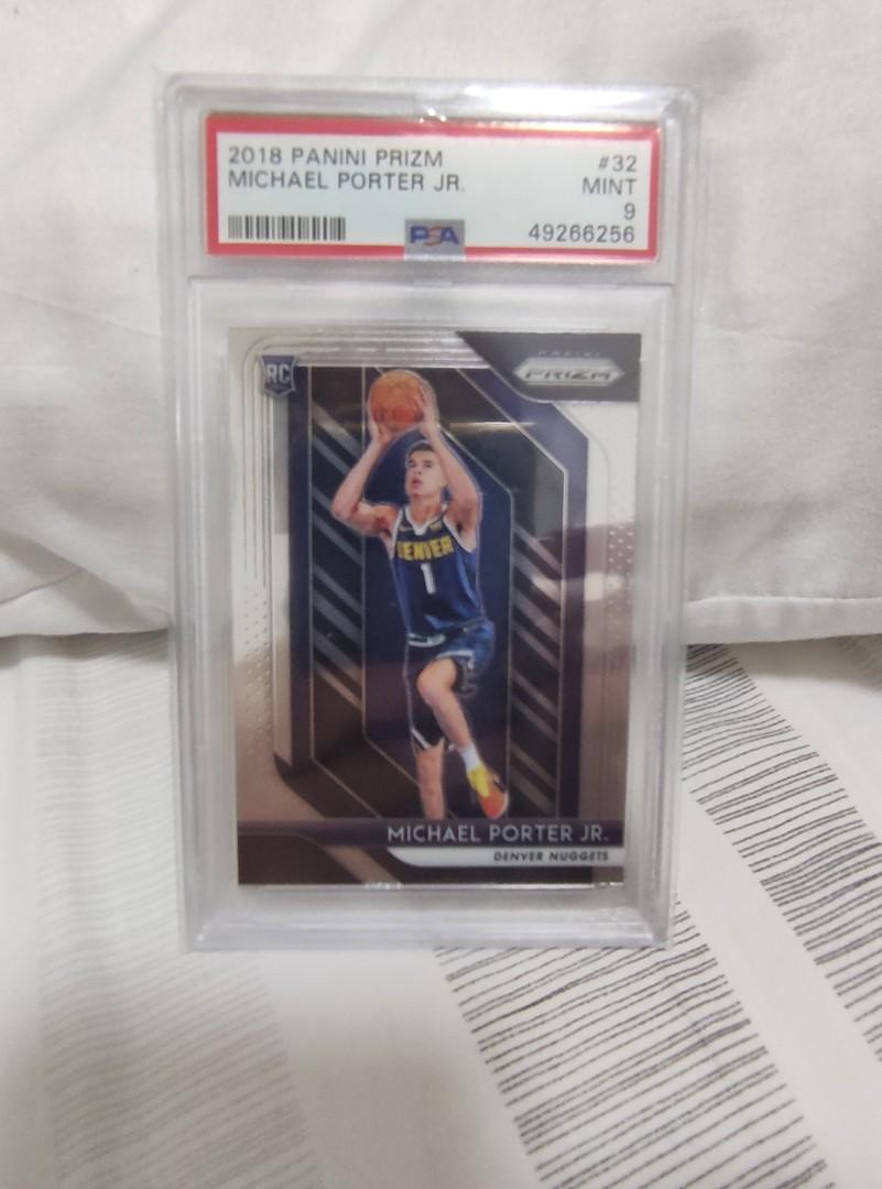 2018 Michael Porter JR Prism Rookie PSA 9 (Category: Graded Singles) located in Angono. Submitted by sctct_gem (Listing ID 1074025876, Image 1). Description: 2018 Michael Porter JR Prism Rookie PSA 9.