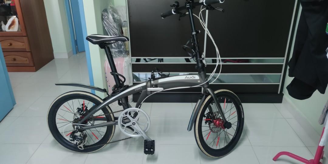 audi foldable bicycle