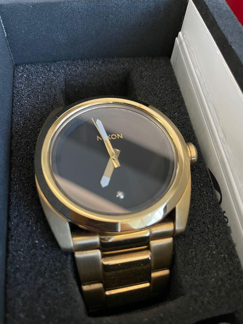 Nixon Kingpin A507 513 Gold Black Mobile Phones